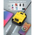 thumbnail image 4 of Power Strip PAEWOK de 8 salidas con 4 puertos USB (2 USB-C) 1200J, 4 of 7