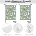 thumbnail image 2 of Wukai Cute Farm Birds Garden Flags Double Sided Welcome Garden Yard House Flags Outside Outdoor House (Only Flag), 2 of 8