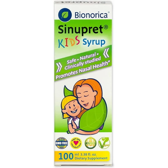 Bionorica - Sinupret Kids Sinus & Immune Syrup - 3.38 fl. oz.