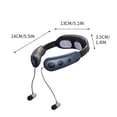 thumbnail image 2 of Aujourd'hui Réduction! Aqestyerly Soins de Beauté, Protection Multifonctionnelle de la Colonne Vertébrale, du Cou, des Épaules et du Cou, Compresse Chaude et Dispositif de Physiothérapie Vertébrale avec Casque Bluetooth Secrets de Beauté, 2 of 9