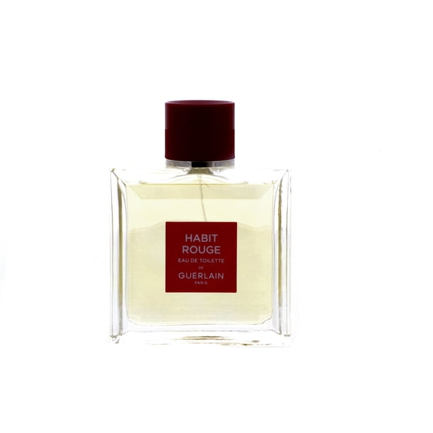 Guerlain Men's Habit Rouge EDT Spray 3.3 oz Fragrances