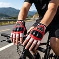 thumbnail image 4 of MMJ Cycling Gloves Half Finger Breathable Non Slip Palm for Men Women Bike Motorcycle, 4 of 6