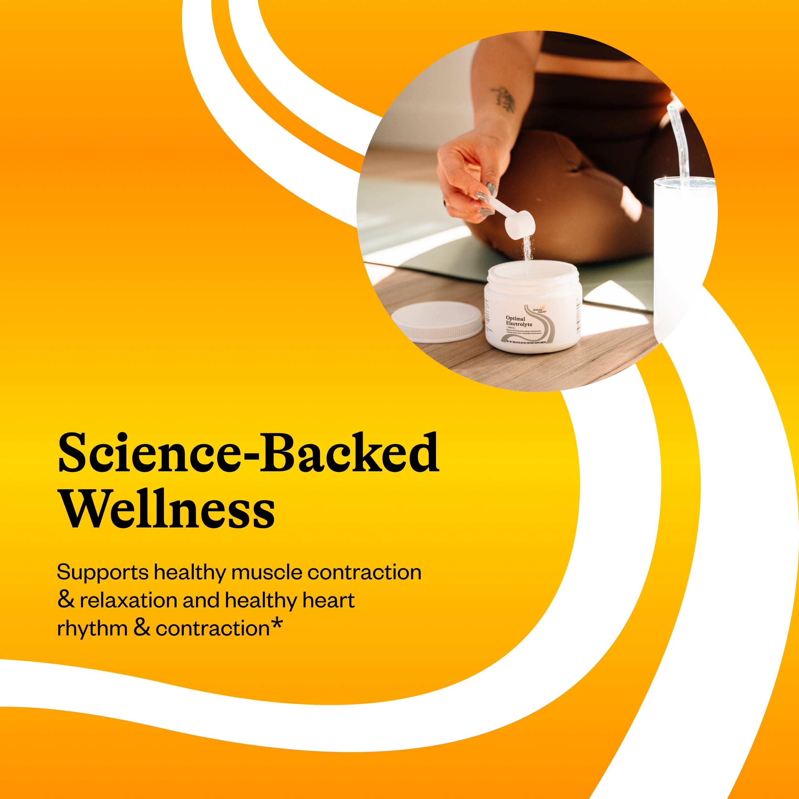 Seeking Health Optimal Electrolyte Powder, Unflavored, Healthy Energy and Endurance Support, Promotes Hydration and Healthy Muscles, Vegan and Vegetarian (30 servings)*