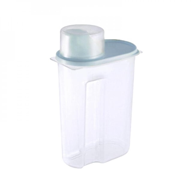 MesaSe Cereal Storage Box Durable 1.9/2.5L Large Capacity Airtight Dry Food Container