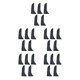 thumbnail image 2 of sweethay Cubierta de goma Tapa de terminal El pulgar Cubierta trasera de goma Cámaras digitales Unidad negra Repuestos de reparación Reemplazo Type2 NO2, 2 of 6