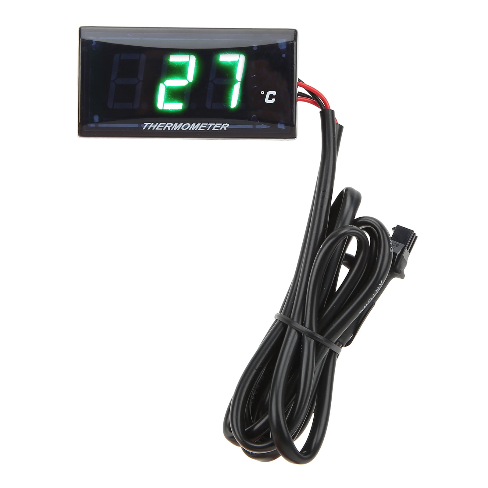 Motorcycle Digital Water Temp Gauge Ultra Thin DC 12V LCD Display ...