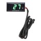 thumbnail image 4 of Medidor digital de temperatura del agua para motocicleta LCD ultrafino de 12 V CC con adaptador de sensor de 22 mm para la mayoría de las motocicletas Verde Jadeshay A, 4 of 8