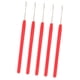 thumbnail image 5 of 5 Uds., Salón de Plástico, profesion, para arrojar, , Enhebrador, Herramientas de para Micro , de para Extensi - Rojo Macarena Aguja de extensión de cabello, 5 of 6