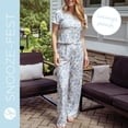 thumbnail image 5 of Hello Mello Snooze Fest Lounge Pajama Pants Soft Sleepwear Bottoms, Spill The Tea (Women's), 5 of 8