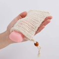 thumbnail image 1 of Bolsa de algodón y lino para jabón de baño de 10x13 cm con cordón, 10 piezas (yu-1) ZefeiWu 9024735308454, 1 of 1