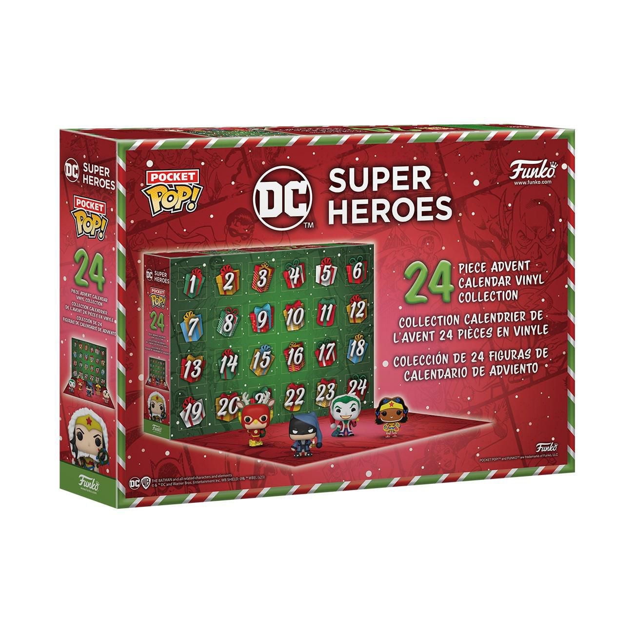 Funko Calendrier De L'Avent: DC Comics 2023 - Pocket Pop!