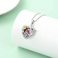 thumbnail image 4 of Crystal Hummingbird Urn Necklace for Ashes Crystal Cremation Jewelry w/Funnel Filler Keepsake Memory Jewelry for Women Girls, 4 of 7