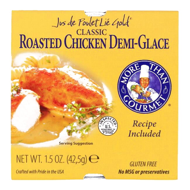More Than Gourmet Roasted Chicken DemiGlace 1.9 oz each (1 Item Per