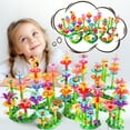 thumbnail image 4 of LUCKY DOUG 235 PCS Flower Garden Building Toys for Girls, Educational STEM Toy and Colorful Diy Play Set for Toddlers Age 2-5 Years Old, 4 of 9