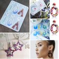 thumbnail image 4 of Earrings Casting Mold Irregular DIY Jewelry Silicone Mold Earrings Resin Mold, 4 of 10