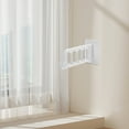 thumbnail image 4 of HEALEEP 4Pcs Foldable Clothes Rack Plastic Wall-mounted Storage for Apartment Renters, 4 of 8