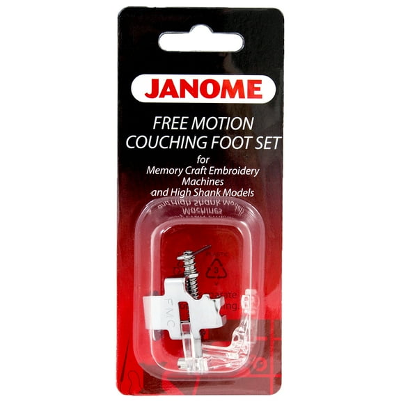 Janome Memory Craft High Shank Free Motion Couching Foot