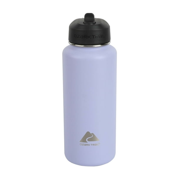 Ozark Trail 32 fl oz Purple Insulated Stainless Steel Wide Mouth Water