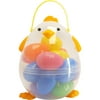 Easter 9.75" Chick Egg Carrier, Includes 18 Easter Eggs