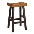 thumbnail image 2 of Ashley Glosco 31" Saddle Bar Stool in Two-tone, 2 of 2