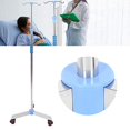 IV Pole with Wheels, Stainless Steel IV Stand Poles Portable Infusion