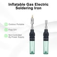 thumbnail image 5 of TFixol Portable Gas-Powered Soldering Iron Kit with Adjustable Temperature, Transparent Handle, and Multiple Tips for DIY Repairs and Maintenance, 5 of 5