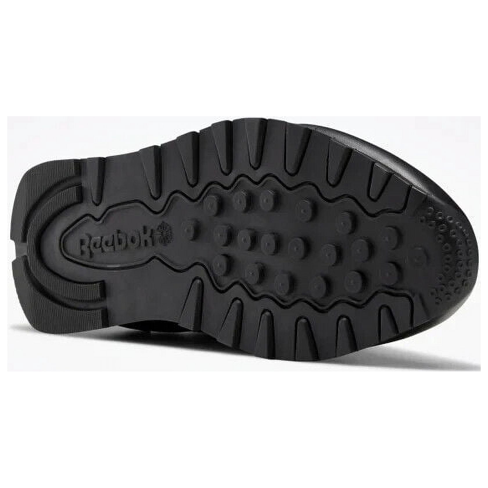 Reebok Classic Leather 100008494 Unisex Core Black Low Top Sneaker  