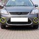 thumbnail image 3 of 2025 Latest Model Pair ABS Chrome Front Fog Light Lamp Cover Trim, 3 of 5