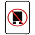 thumbnail image 1 of SignMission A-1824-23864 Panneau en Aluminium de 18 x 24 Po - Réseau National Interdit, 1 of 1