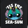 thumbnail image 3 of Lilo & Stitch - Tis The Sea Sun - Women's Lightweight French Terry Long Sleeve Shirt, 3 of 5