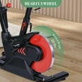 thumbnail image 5 of Exercise Bike for Home, 28LB Flywheel Magnetic Resistance Stationary Bike with Silent Belt Drive, Smart APP  Connectivity, Indoor Cycling Bike for Full-Body Workout, 5 of 10
