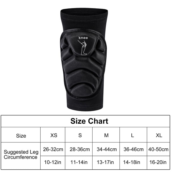 Outdoor Sport Knee Pads - Protective Collision Avoidance Sleeves for Skating, Skiing, and Mountain Biking, XL