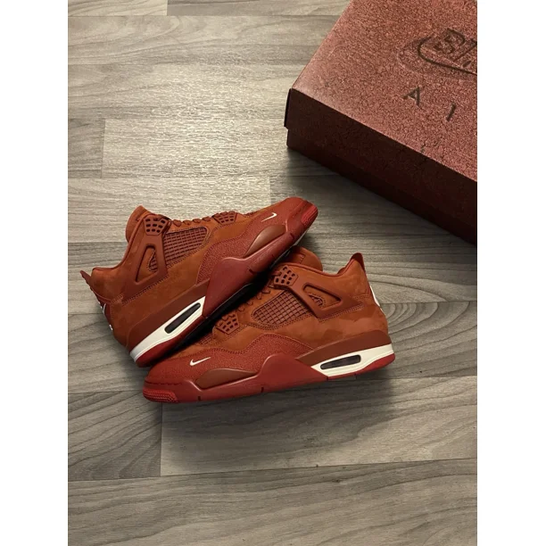 Ni - ke Air Jordan 4 Retro OG SP Nigel Sylvester Brick By Brick Men’s Size 10 HF4340-800