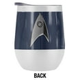 thumbnail image 2 of Star Trek - Discovery Official Science Uniform 12 oz Stemless Tumbler, Stainless Steel Travel Cup|Lake Tumbler|Insulated with Leak Resistant Slide-Lock Lid, 2 of 7