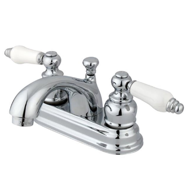 Kingston Brass KB2601PL 4 Inch Center Lavatory Faucet - Polished Chrome