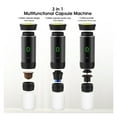 thumbnail image 3 of Portable Coffee Maker, Electric Portable Espresso Coffee Maker For Home/ Car/Camping, Capsule/ Powder Compatible 3-in-1 Automatic Travel Coffee Machine ,Fast  Fresh Brewed, 3 of 3