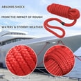 thumbnail image 2 of Boat Dock Lines 3/8'' x 15' Double Braided Nylon Boat Rope, 4 Pack Red, 2 of 14