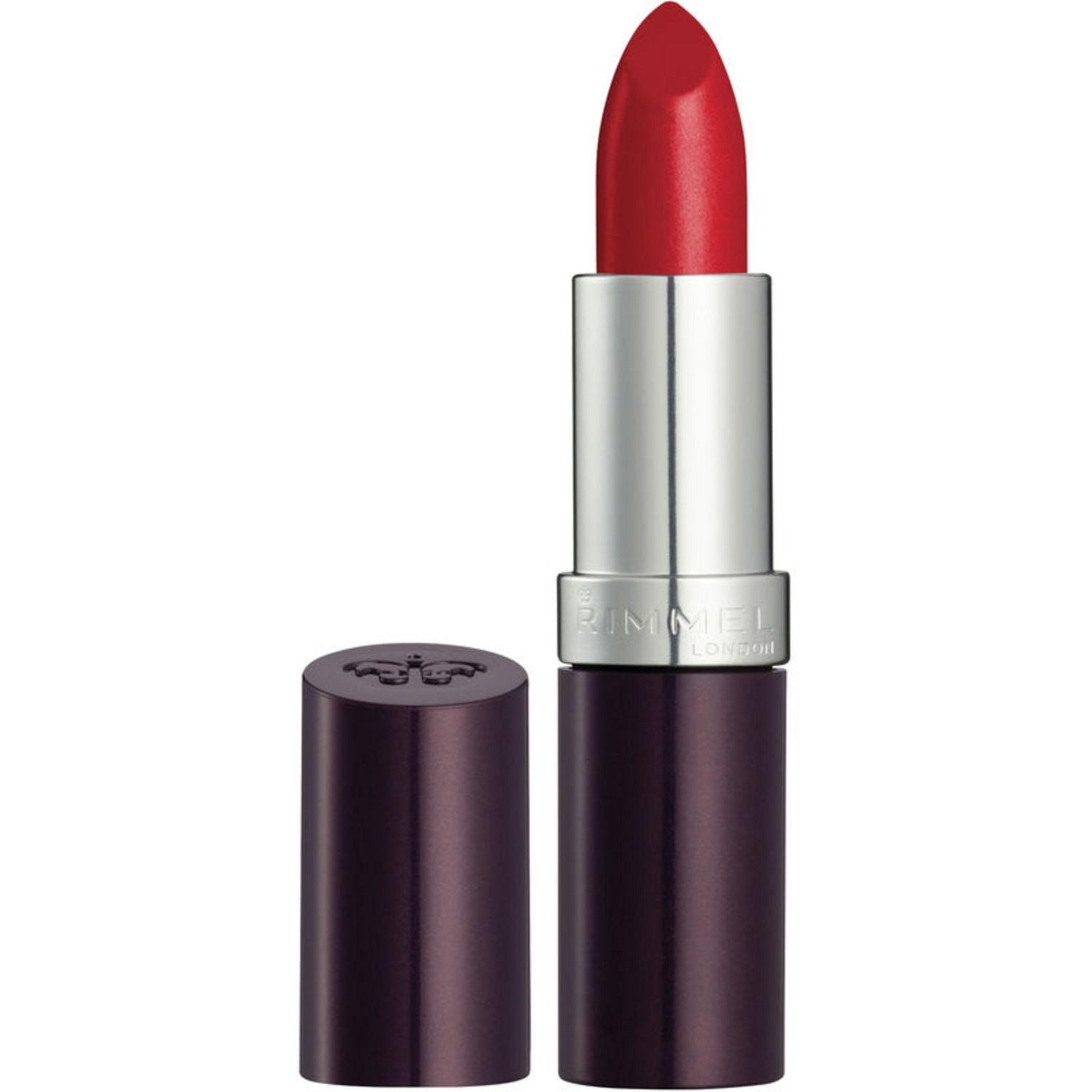 Rimmel London Rouge à lèvres Lasting Finish, couleur ultra impactante, longue tenue jusqu'à 8 heures, texture crémeuse et lisse, 100% Sans Cruauté 8 heures de couleurs vives
