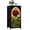 Color 1, variant on Dresser for Bedroom with 4 Storage Drawers Black Raven Perched Twisted Branches Red Roses Glowing Orange Dressers Chest of Drawers Steel Framed Fabric Closet Organizers for Dorm Entryway
