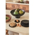 thumbnail image 2 of BIDK Home Hand Crafted Decorative Bowl - 15.75" - Black, 2 of 3