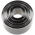 thumbnail image 1 of OUNONA 8Ud De Cutter Y Punzón Circular En Metal Plateado Para Manualidades Y Trabajo En Cuero, 1 of 6