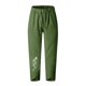 thumbnail image 4 of Ichuanyi Liquidación Fashion Women's High Wisting Tube Relect Tube Bemimia de algodón Versátiles Pantalones casuales versátiles ICHUANYI WER2023082211715, 4 of 5