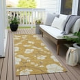 thumbnail image 6 of Addison Rugs Chantille Indoor/Outdoor Transitional Floral Gold Washable Runner Rug, 2'3" x 7'6", 6 of 6