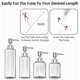 thumbnail image 3 of 4pcs Soap Dispenser Pump Replacement Stainless Steel Lotion Dispenser Pump For Regular 28/400 Neck, 3 of 5
