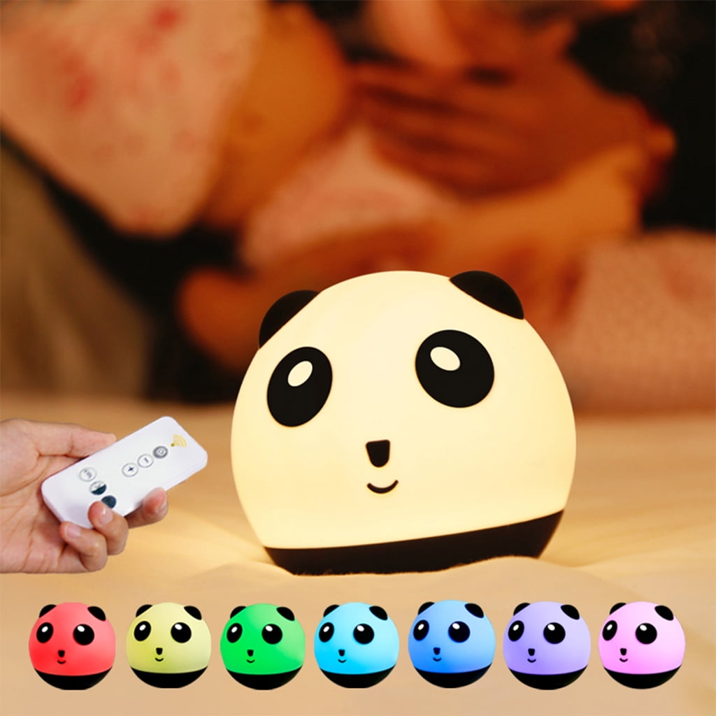 JZROCKER Cute Panda LED Night Light USB Desk Lamp Baby Room Sleeping Lamps Home Decor