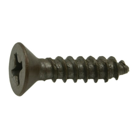 

#6 x 5/8 Phillips Flat Decorative Sheet Metal Screws SMSFAC-103 (40 pcs.)