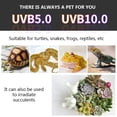 thumbnail image 4 of Uvb 13W Bombilla De Luz Para Reptiles Lámpara Uv Para Vivarium Terrarium Tortuga Serpentes Batrachia Advancent HA026296-00, 4 of 6