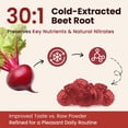 thumbnail image 3 of Beet Root Gummies, Beet Chews for Energy Boost & Heart Health Support, Sugar-Free Vegan, 60 CT, 3 of 6
