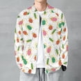 thumbnail image 6 of Lightweight Jacket for Men - Colorful Insect1 Cuteness Casual Zip Up Bomber Jacket Men Spring Fall Windbreaker Coat with Pocket, 6 of 6
