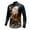 Gold, variant on Men's Shirts Christmas Santa Pajama Short Body Suit Men 3D Printed Long Sleeve down Short Male Rompers Men Button-Up Top for Festive Male Bodysuit Short Shirt Occasions and Casual Wear